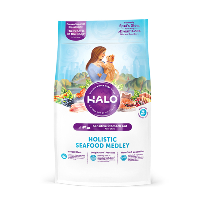 헤일로 HALO 홀리스틱 센서티브 씨푸드 메들리 2.72kg (민감한 소화)