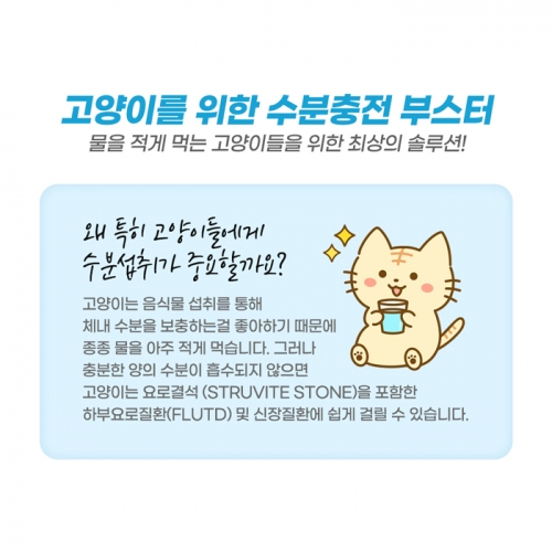 런치 고양이 건강관리 드링크 캔 120g (종류선택) - 6개